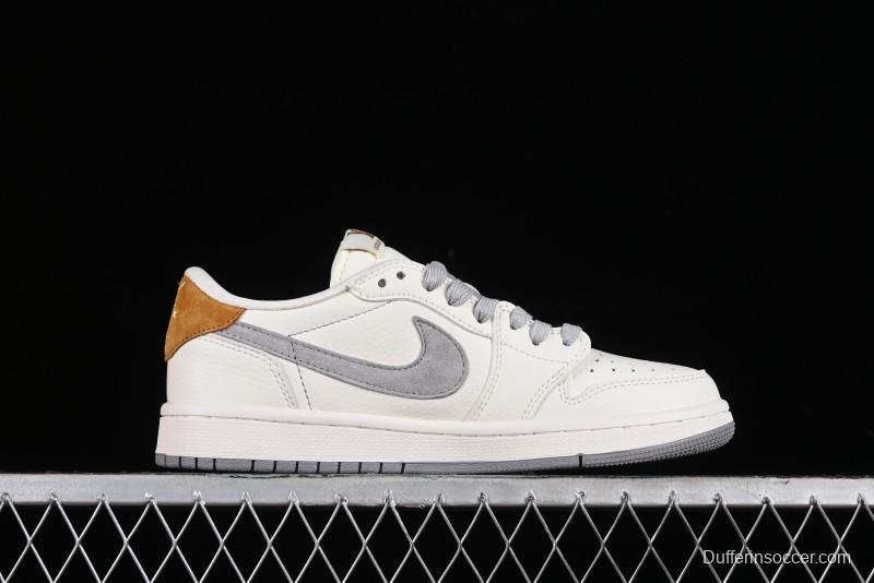 Nike Air Jordan 1 Low OG SP Travis Scott x Fragment Design Retro Sneakers - LX1988-800