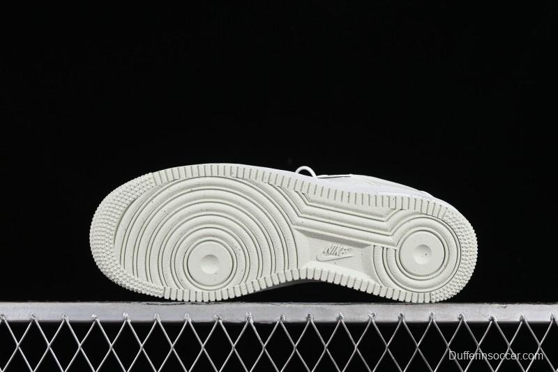 Nike Air Force 1 '07 Low Casual Sneakers with Full-Length Air Cushion - FN8540-100