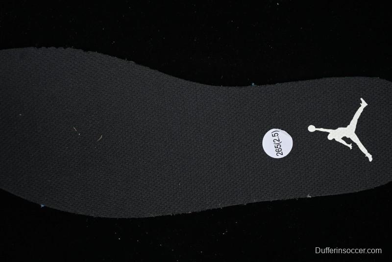 Nike Air Jordan 1 Low "Quai 54" Casual Sneakers in White Black Blue - HQ0764-001