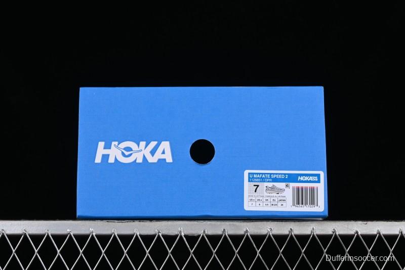 Hoka Mafate Speed 2 Lightweight Trail Running Shoes with Fresh Foam Midsole and Vibram Outsole - 1126851 OPR