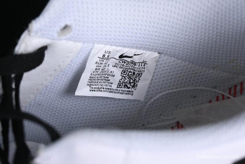 Nike Air Force 1 '07 Low Casual Sneakers with Two-Tone Shadow Swoosh and Custom Anime Art - CW2288-111