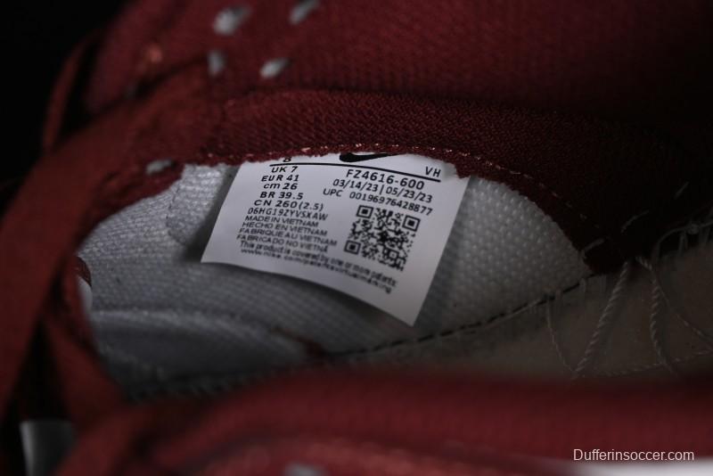 Nike Dunk Low SB Wine Red Black Low-Top Skateboarding Shoes - FJ4616-600