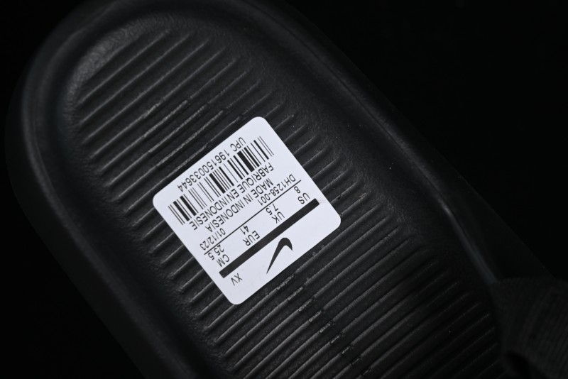 Nike Calm Slide Mule Comfortable Foam Sandals with Textured Footbed - FB2185-001