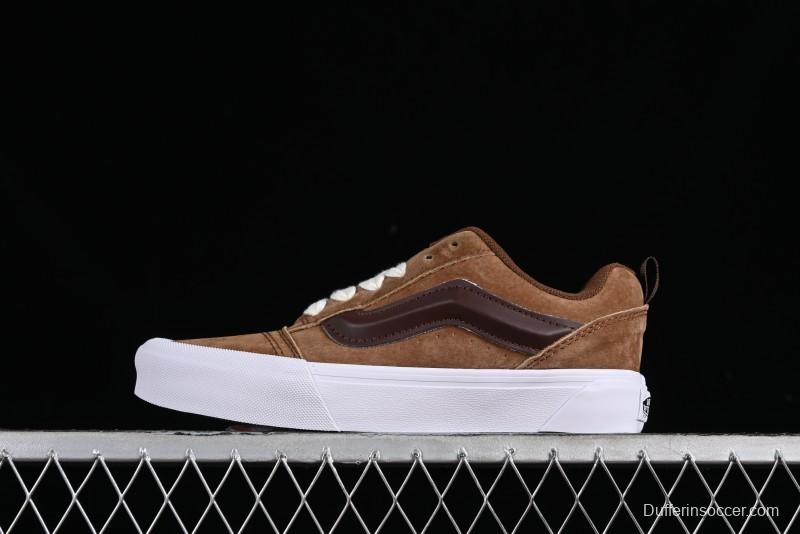 Vans Classics Knu Skool Retro Sneakers with Enlarged Toe and Thickened Trim - VN0009QCLC5