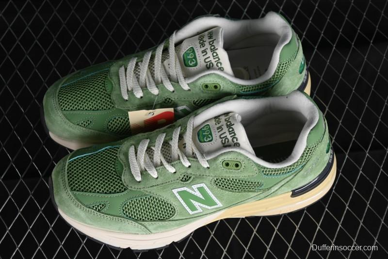 New Balance Made In USA M993 Series Classic Retro Running Shoes - U993GW