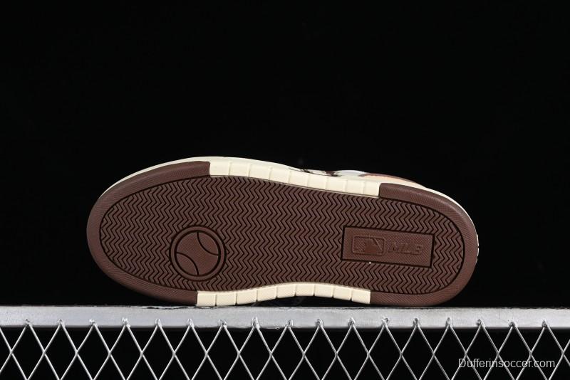 MLB Chunky Liner Basic New York Yankees Thick Sole Casual Sneakers with 6cm Height Increase - 3ASXCA12N43BGS