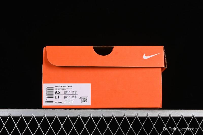 Nike Journey Run 2024 Low-Top Casual Running Shoes with Shock Absorption Anti-Slip and Wear-Resistant Design - FN0228-100
