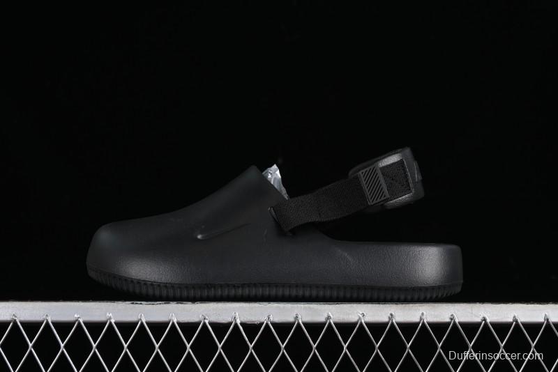 Nike Calm Slide Mule Comfortable Foam Sandals with Textured Footbed - FB2185-001