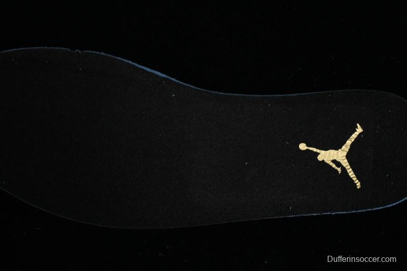 Nike Air Jordan 1 Low AJ1 Basketball Shoes with Black White Gold Swoosh - 553558-172