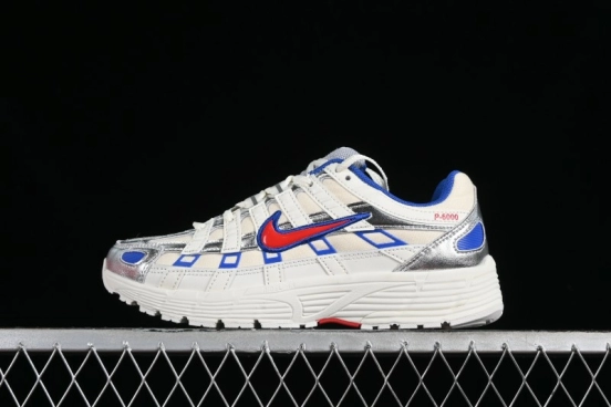 Nike P-6000 Retro Casual Sneakers with Layered Design and Ultra-Lightweight Body - CJ7789-162