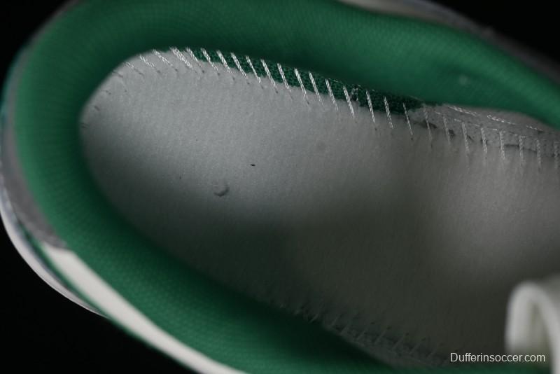 Nike SB Dunk Low Gucci Collaboration - Double G Grey Green Swoosh Anniversary Custom Low-Top Casual Skate Shoes - SF1588-134