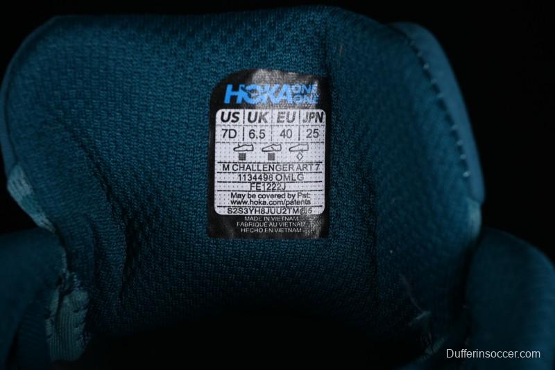 Hoka One One Challenger ATR 7 Low Trail Running Shoes with Enhanced Cushioning and Breathable Mesh - 1134498 OMLG