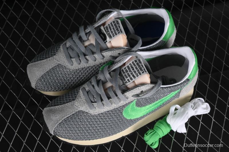 Nike Stussy Roshe Run LD-1000 Comfortable Versatile Non-Slip Durable Waffle Low-Top Casual Running Shoes - FQ5369-002