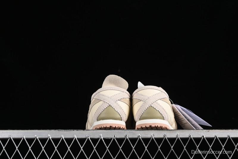 Onitsuka Tiger Mexico 66 Low-Top Leather Running Shoes - 1183C076-101