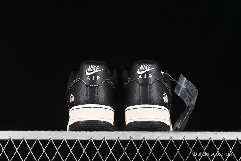 Nike Air Force 1 '07 Low Stussy Collaboration - Mythical Wukong Low-Top Casual Sneakers - XZ6188-555