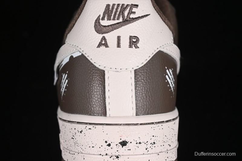 Nike Air Force 1 '07 Low Casual Sneakers with Assassination of Little Bear Anime Theme - DB3301-770