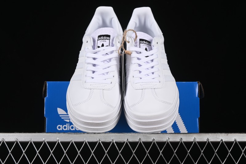 Adidas Originals Gazelle Bold IE5130 Low-Top Sneakers with Thick Sole for Casual Wear, Slip-Resistant and Durable - IE5130