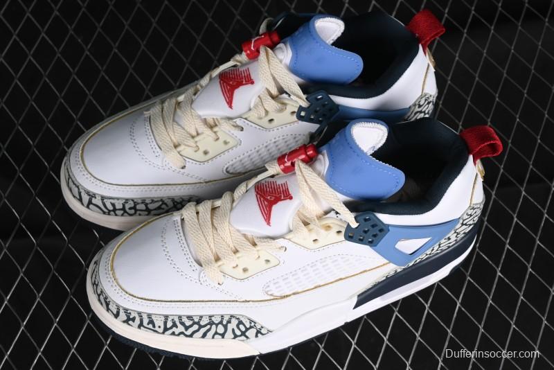 Nike Jordan Spizike Low AJ Hybrid Sneakers with Air Jordan 3, 4, 5, 6 Design Elements - HM3712-164