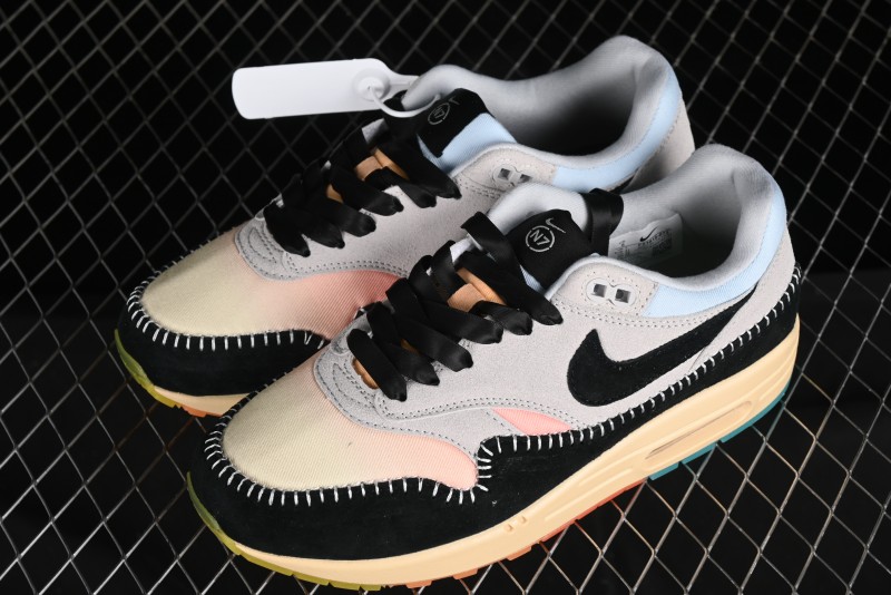 Nike Air Max 1 Retro Running Shoes with Half-Sole Air Cushion - FZ3610-072