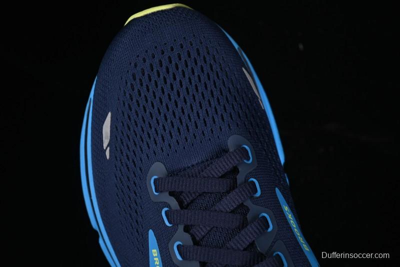 Brooks Ghost 15 Low-Cut Breathable Cushioned Support Running Shoes - 1103931D407