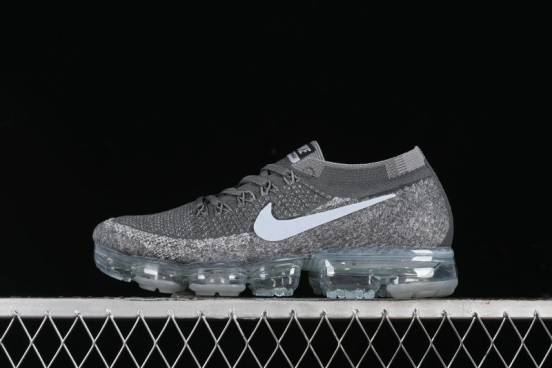 Nike Vapormax Flyknit Breathable Casual Running Shoes with Full-Length Air Cushion - 849557-002