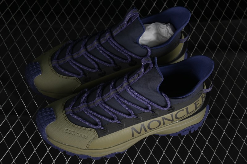 Moncler Trailgrip GTX Hiking Shoes with Cordura Nylon Gore-Tex Waterproof and Vibram Outsole - M00240M3457