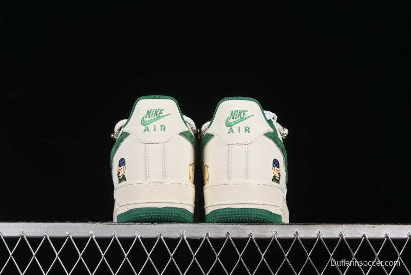 Nike Air Force 1 '07 Low x Capybara "Van Gogh" Casual Sneakers - LV0506-330