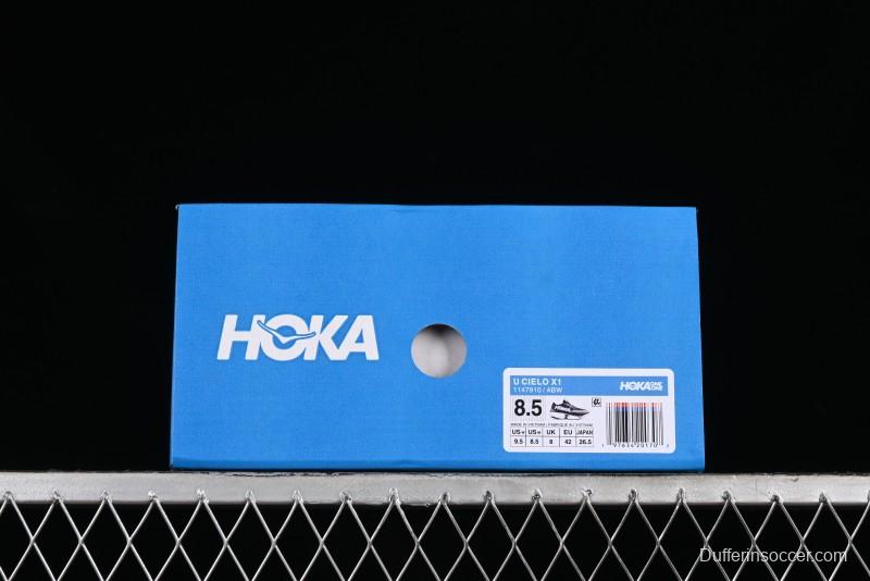 Hoka One One Cielo X1 Professional Racing Cushioned Anti-Slip Durable Training Running Shoes - 1147910 ABW