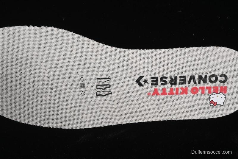 Converse One Star x Hello Kitty Low Top Casual Sneakers with Crystal Outsole and Replaceable Laces - 162937C