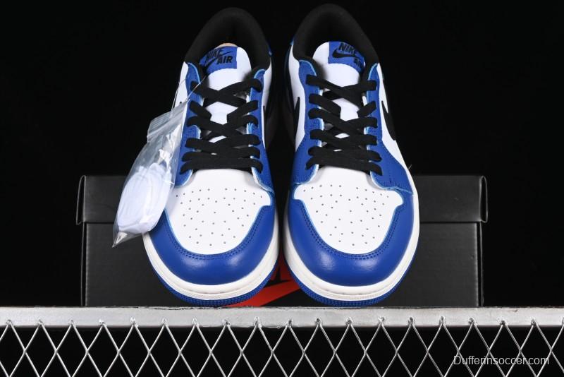 Nike Air Jordan 1 Low AJ1 Midnight Blue Low-top Casual Sneakers - CZ0790-140