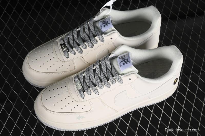 Nike Air Force 1 '07 Low Bape Collaboration - Off-White Starry Sky FG6688-104