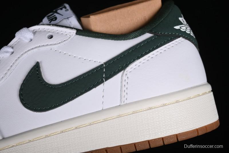 Nike Air Jordan 1 Low OG "Oxidized Green" Retro Basketball Shoes - CZ0775-133