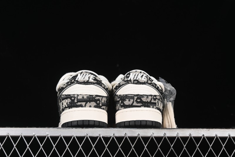 Nike SB Dunk Low Dior Collaboration Anniversary High-End Custom Low-Top Casual Sneakers - SJ2068-286