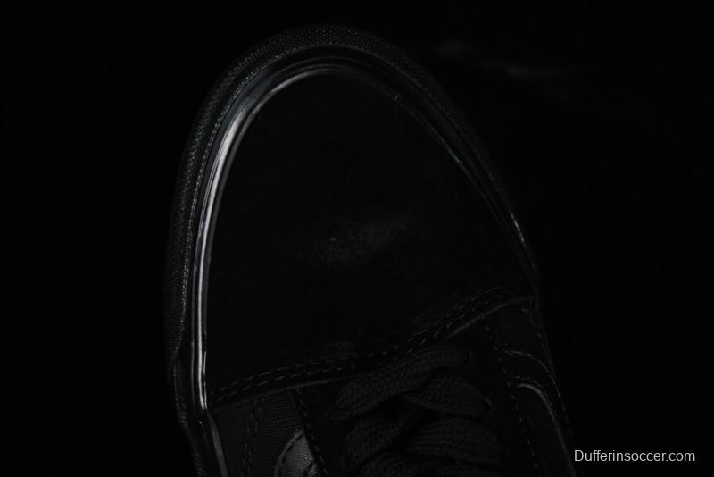 Vans Old Skool Premium Black Suede Retro Skate Shoes - VN000CXTBKA