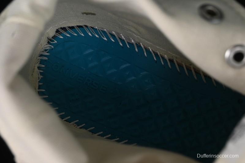 Converse Chuck 70s High Top Casual Sneakers with Cream Cloud and Gold Accents - A08232C