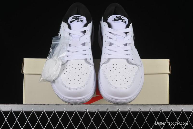 Nike Air Jordan 1 Low '85 Metallic Black White Blue - FB9933-102