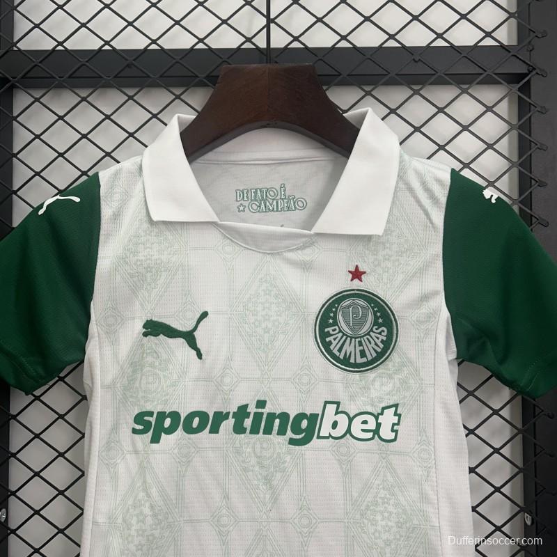 25/26 Kids Palmeiras Away Size 16-28 Jersey