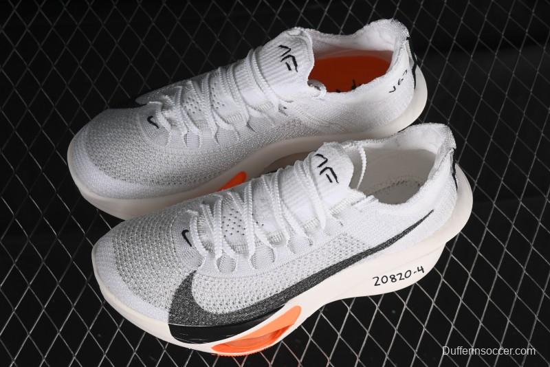 Nike Zoom VaporFly Next 3 Prototype Super Marathon Running Shoes with Dual Air Zoom and Full-Length Carbon Fiber Plate - FD8356-100