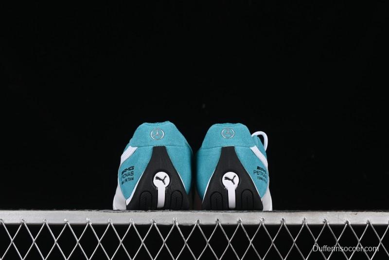 Puma Sparco Future Round Toe Lace-Up Leather Fabric Low-Top Lifestyle Casual Shoes - 307891-01