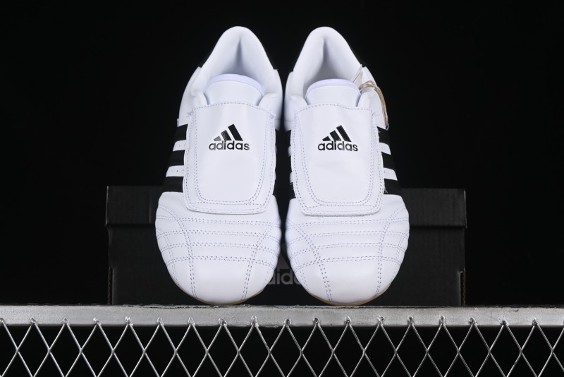 Adidas Originals Taekwondo Low-Top Training Shoes with Full-Grain Leather Wrap Comfortable Anti-Slip Durable - JQ4774