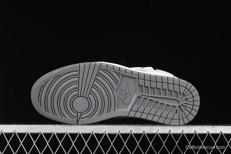 Nike Travis Scott x Fragment Design x Air Jordan 1 Low OG SP AJ1 Sneakers - SJ0086-136