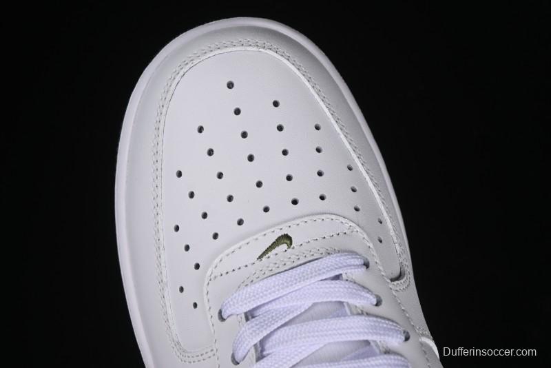Nike Air Force 1 '07 Low Casual Sneakers with Full-Length Air Cushion - FV5948-110
