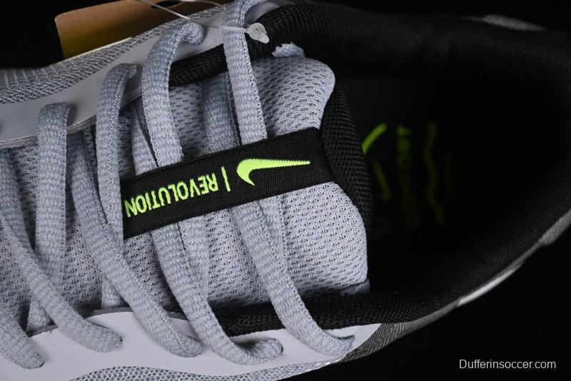 Nike Revolution 7 Wide Running Shoes with Breathable Mesh Upper and Durable Rubber Outsole - FB2207-002