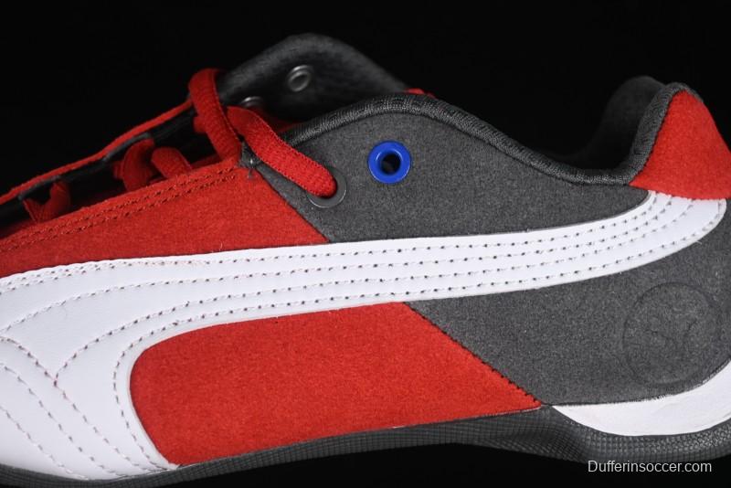 Puma Sparco Future Round Toe Lace-Up Leather Fabric Low-Top Lifestyle Casual Shoes - 307936-06