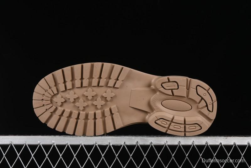 Timberland Outdoor Mid-Top Casual Martin Boots with Premium Suede Leather and Anti-Odor Insole - TB10059SAND