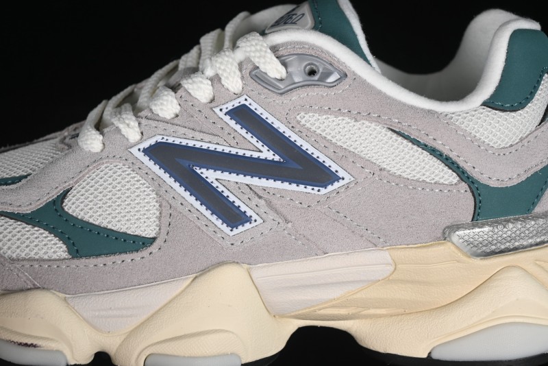 New Balance NB9060 Series Retro Casual Running Shoes with ABZORB Cushioning - U9060HMS
