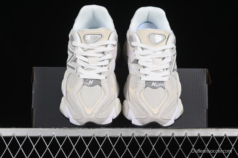 Joe Freshgoods x New Balance NB9060 Retro Casual Running Sneakers with ABZORB Cushioning - U9060WHT
