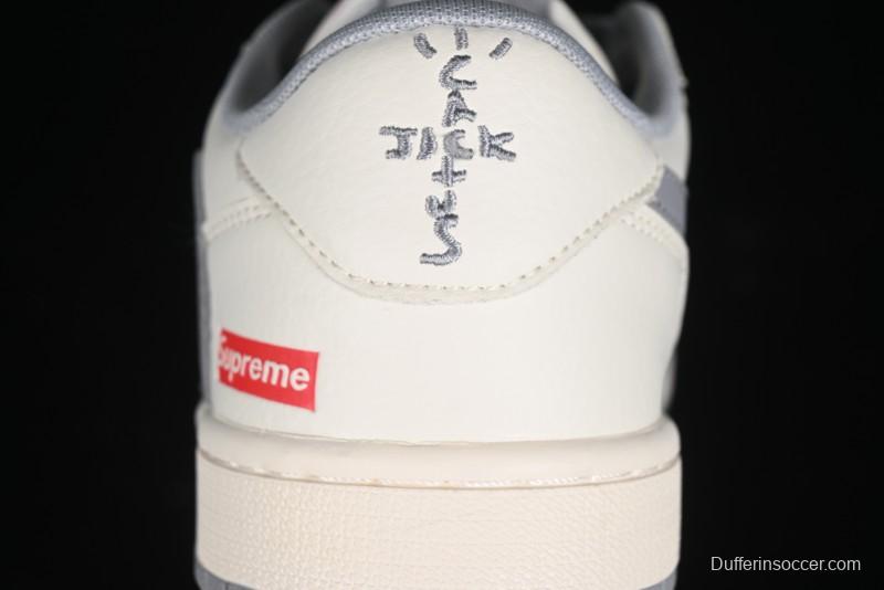 Nike Travis Scott x Fragment Design x Air Jordan 1 Low OG SP AJ1 Supreme Collaboration - XZ1168-003