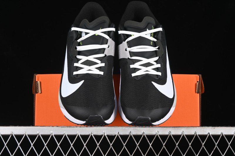 Nike Zoom Rival Fly 4 Lightweight Responsive Running Shoes with Flyknit and React Technology - FV6040-001