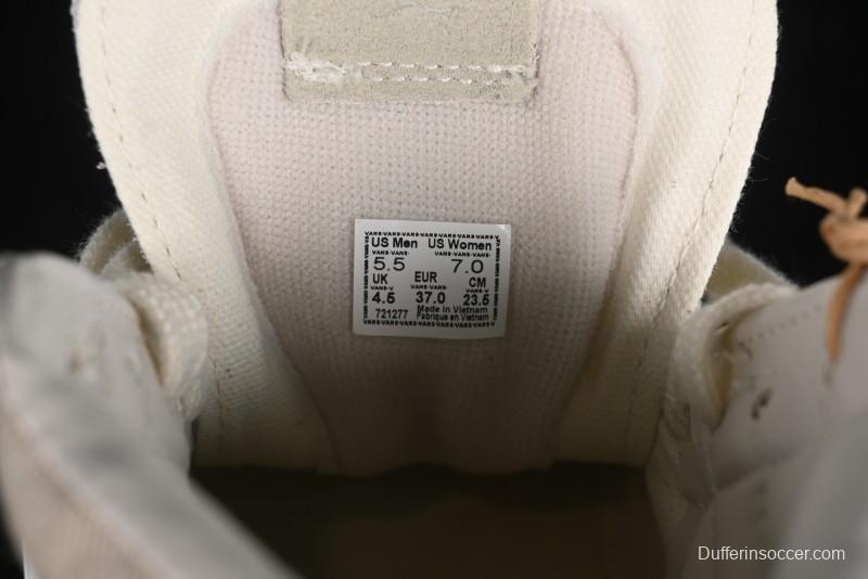 Vans Notre Premium Sk8-Hi High-Top Skate Shoes with Upgraded Suede and Linen Materials - VN000CR0BWQ